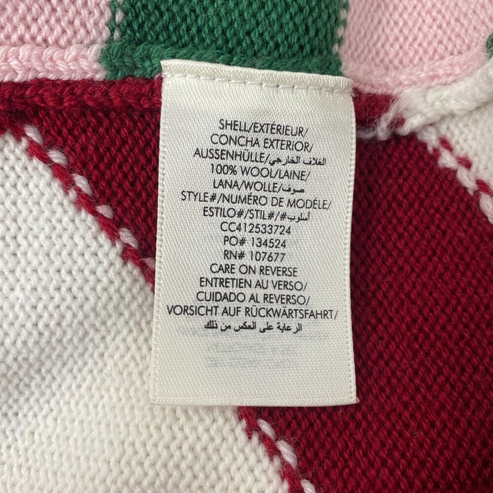 Alice + Olivia Bradford Sorbet Stripe Wool Maxi Cardigan Small - Picture 10 of 12